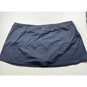 Lands End Womens Swim Skirt Board Short‎ Liner Black 26W